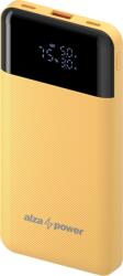 AlzaPower Parade Gen2 10000mAh Power Delivery, 22, 5W, sárga (APW-PBPA102PDY)