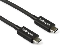 StarTech TBLT34MM80CM Thunderolt 4 Apa - Thunderolt 4 Apa 4.0 Adat és Töltő Kábel - Fekete 0.8m