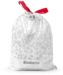 Brabantia Saci de gunoi Brabantia PerfectFit NewIcon 1005490, dimensiune Y, 20 l, 40 buc, alb (1005490) Cos de gunoi