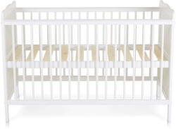 Cangaroo Albero Babaágy - 2 az 1-ben - Fehér - 120x60 cm