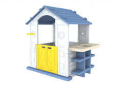  Kerti kis ház mosogatóval és kosárpalánkkal (ZOG.CHD-510)