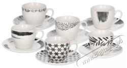 Tognana IRIS ZENITH teáscsészekészlet csészealjakkal, 6 db, 200 ml