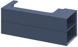 RAVAK Lite dulap 120x45x43 cm sub chiuveta pe perete albastru X000001893 (X000001893)