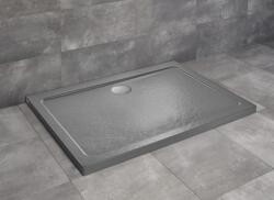 Radaway Doros Stone D 110x80 cm szögletes zuhanytálca, antracit SDRD1180-01-64S (SDRD1180-01-64S)