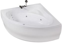 Wellis Bled Hydro 150x150 cm-es hidromasszázs sarokkád Flipper csapteleppel WK00150-1 (WK00150-1)