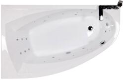 Wellis Matana Hydro 160x100 cm hidromasszázs kád balos, Flipper csapteleppel WK00158-1 (WK00158-1)