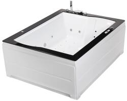 Wellis Nera Maxi E-Max TOUCH 185x150 cm-es hidromasszázs kád, csaptelep nélkül WK00009-8 (WK00009-8)
