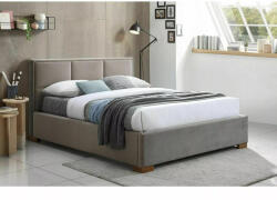 SIGNAL MEBLE Maison Velvet Tárolós Bársony Franciaágy Bézs 160x200