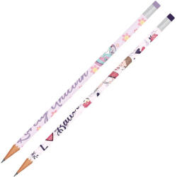 Luna Luna: Lányos radíros grafitceruza, kétféle változatban 1db (000586545) - jatekshop