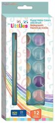 Luna The Littlies: Vízfesték 12db pasztell színnel és ecsettel (000647092)