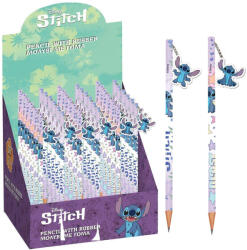Luna Luna: Lilo & Stitch csillagos grafitceruza radírral, kétféle változatban 1db (000564904) - jatekshop
