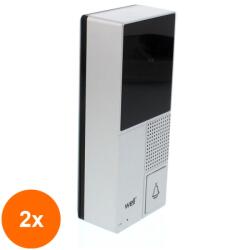 Well Set 2 x Interfon Audio cu Conexiune La 2 Fire, Well (TIV-2xADPK-PIGEON-WL)