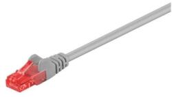 Goobay Cablu UTP Cat6 Mufat, 0.5 m, Patch Cord, Goobay (UTP-6003/0.5-GBAY)