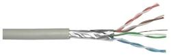 Well Cablu de Retea F / UTP Well, Cat 5e, 8 Fire din Cupru, Rola 305m, Gri (FTP5E-CU-305-WL)