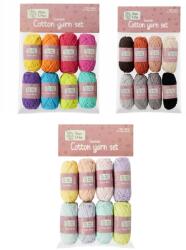 Alison & Mae Fonal Horgolófonal 24 Vegyes Színű Készlet 3 Csomag 600 Mb (2542587ZE3p)