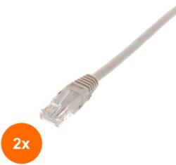 Well Set 2 x Cablu UTP Well, cat 6, Patch Cord, 5m, Gri (TIV-2xUTP-6003-5GY-WL)