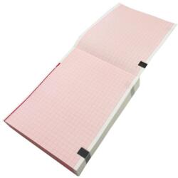 Prima Hartie Electrocardiograf, Prima, 110 mm x 140 mm, Nihon Kohden, 143 Coli, Portocalie (VTR-1337-110x140x143-POR-1)