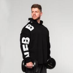 NEBBIA NO BS kapucnis pulóver Black XXL