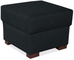 EMS Puff VIVA 51x51 cm fekete Uszak Podnóżek NEVE 76 (MT0075)