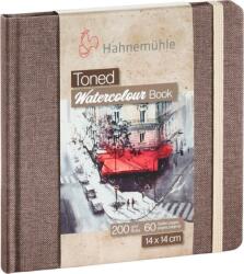 Hahnemühle Toned Watercolor Vázlatfüzet 60 14 x 14 cm 200 g Beige (17.1968)