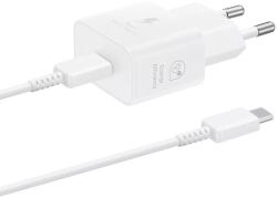 Samsung 25W USB-C Fast Adapter EP-T2510 with Cable hálózati töltő adapter kábellel fehér (white)