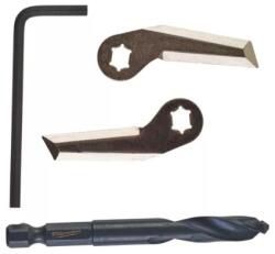 Milwaukee Cserélhető élek és előfúró készlet 4db-os (49560290) (49560290)