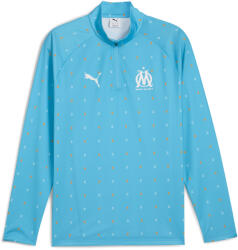 PUMA Férfi Futball Rövid Ujjú Póló Slim Fit Pre Match Obermaterial PUMA kék