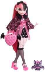 Monster High Papusa Monster High Draculaura cu animalut si accesorii, HHK51 Papusa