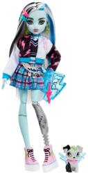 Monster High Papusa Monster High Frankie Stein cu animalut si accesorii, HHK53 Papusa