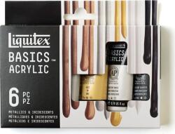 Liquitex Basics Akril festékek készlete 6 x 22 ml (72.1990)