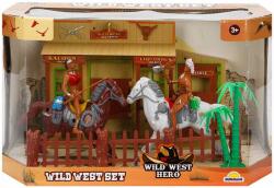 Wild West Hero Set de joaca Cowboy cu 2 figurine, Wild West Hero Figurina