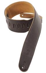 Levy's Heritage Crafted Dark Brown Gitárszíj (M4GF-DBR)