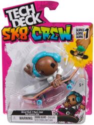 Tech Deck Set mini skateboard cu figurina, Tech Deck, SK8 Crew, 20149435