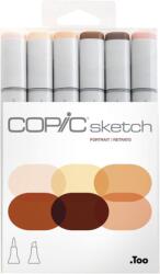 Copic Sketch Refill cerneală Skin Tones 6 Bucăți (65.2979)