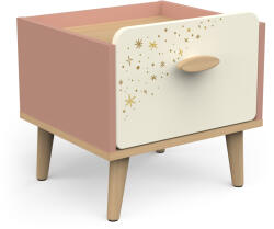  SUZIE éjjeliszekrény - rózsaszín (10000014458)