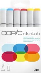 Copic Sketch Refill cerneală Perfect Primaries 6 Bucăți (65.2974)