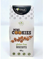 Primus gluténmentes vegán mini keksz 100 g - bioszallito