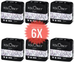 Kolorky Night öko éjszakai pelenka unikornis, M (5-8kg) HAVI ADAG 6x21db