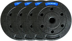 THUNDER Kompozit súlyzókészlet SET-B-06-40KG színes