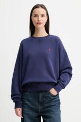 Ralph Lauren pamut melegítőfelső sötétkék, sima, 211972697 - sötétkék M