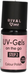 Rival Loves Me Uv-Gels On The Go gél lakk /02 Bride To Be - 1 db