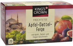 King's Crown Tea alma-datolya-füge ízű - 40 g