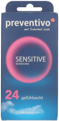 Preventivo Sensitive óvszer - 24 db