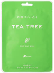 Kocostar fátyolmaszk teafa - 1 db