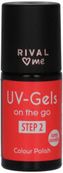 Rival Loves Me UV-Gels On The Go gél lakk /05 Neon Coral - 1 db