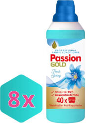 Passion Gold öblítő koncentrátum friss illat 1L / 40 öblítés KARTON - 8 db (K4260145999645)
