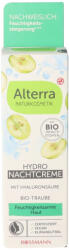 Alterra Hydro éjszakai krém szőlő és fehértea kivonattal - 50 ml