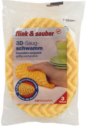 Flink&Saube Flink&Sauber tisztító szivacs - 3 db