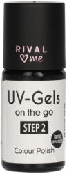 Rival Loves Me Uv-Gels On The Go gél lakk /01 snow - 1 db