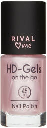 Rival Loves Me HD-Gels On The Go körömlakk /04 pearl nude - 1 db